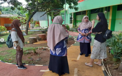 Kunjungan Sekolah Adiwiyata dari Dinas Lingkungan Hidup Kota Administrasi Jakarta TImur